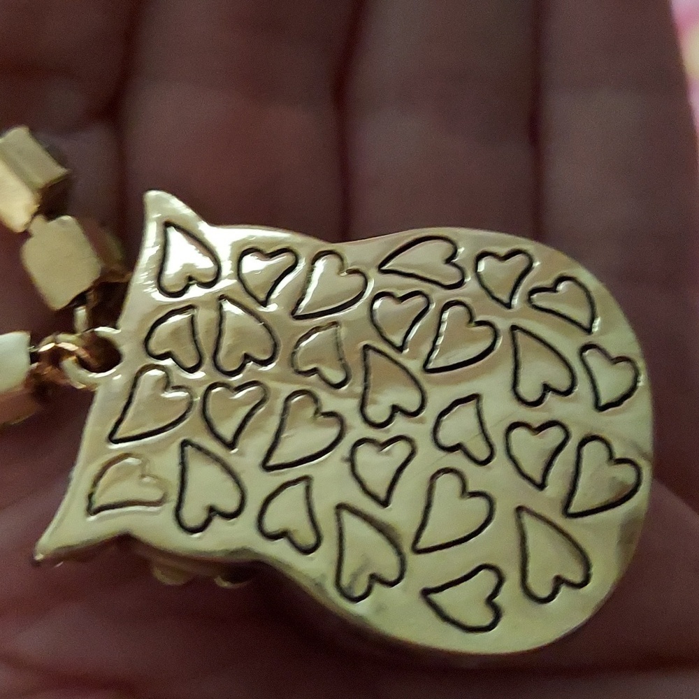 Betsey Johnson Owl Necklace - Picture 4 of 5